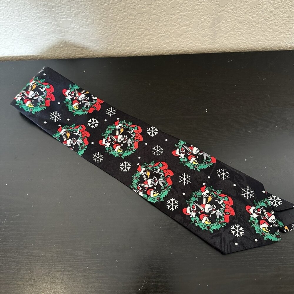 Looney Tunes Mania Black Tie Christmas Sylvester Bugs Bunny Daffy Duck